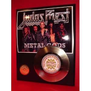  JUDAS PRIEST GOLD RECORD LIMITED EDITION DISPLAY 