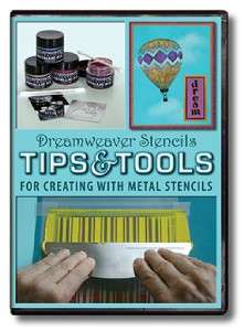 Dreamweaver Tips & Tools for Creating with Metal Stencils DVD  