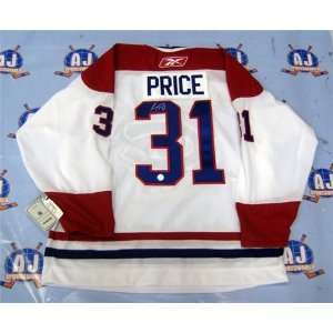  Carey Price Montreal Autographed/Hand Signed 2011 Heritage 