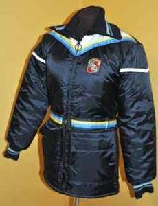 STEARNS vtg WARM winter jacket coat XS NEW belt fitted  