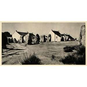  1943 Carnac Stones France Morbihan Megalith Neolithic 