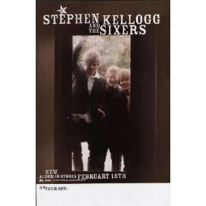  Stephen Kellogg Sixers 2005 Concert Poster Tour Blank 