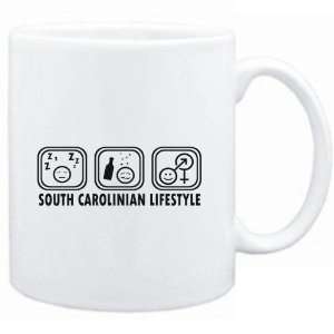  Mug White  South Carolinian LIFESTYLE  Usa States 