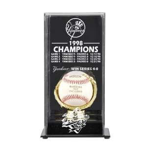   York Yankees 1998 World Series Champs Display Case: Sports & Outdoors