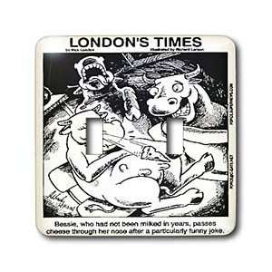  Londons Times Funny Cow Cartoons   Cows Laughing and Passing Cheese 