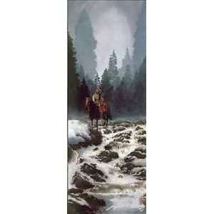    Mark Silversmith   High Mountain Cascade Canvas