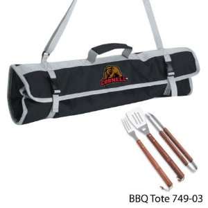   University Big Red Deluxe Wooden BBQ Grill Set: Sports & Outdoors