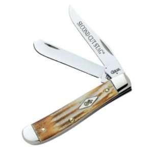  Case Knives 9566 Mini Trapper Pocket Knife with Second Cut 