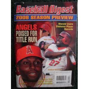  Baseball Digest Magazine   Mar/April 2008   Vol 67, No 2 