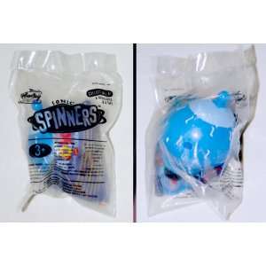  SONIC   Wacky Pack   SONIC SPINNERS Blue Spinner Top 