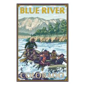  Blue River, Colorado   River Rafting, c.2008 Premium 