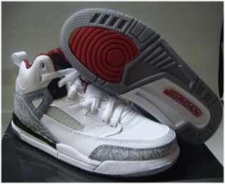 Nike Jordan Spizike Kids White Cement Shoes Sz 1  
