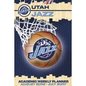  Utah Jazz 5x8 Academic Weekly Assignment Planner 2006 07 