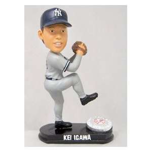 New York Yankees Kei Igawa Forever Collectibles Blatinum Bobble Head 
