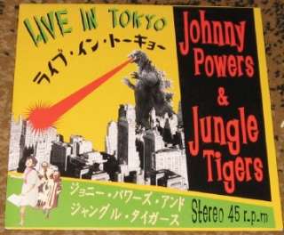 JOHNNY POWERS & JUNGLE TIGERS LONG BLONDE HAIR  