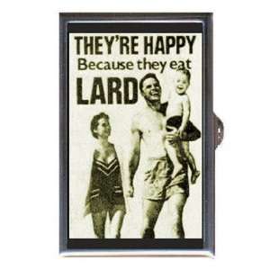  Happy Family Eats Lard Retro Coin, Mint or Pill Box: Made 