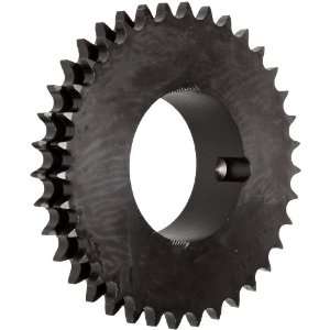 Martin Roller Chain Sprocket, Taper Bushed, Type B Hub, Double Strand 