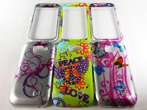   COVER CASE 4 SAMSUNG TRANSFORM M920 SPRINT Butterfly Love Peace  