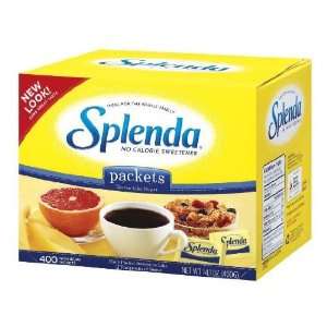 Splenda No Calorie Sweetener 400 ct (pack of 6)  Grocery 