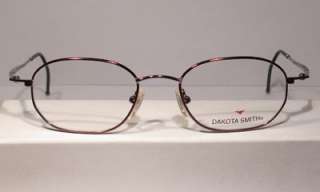 Dakota Smith Mens Eyeglasses Frame Unicorn Red Brown  