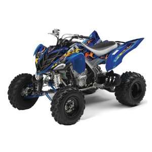 AMR Racing Yamaha Raptor 700 ATV Quad Graphic Kit   Motorhead: Blue