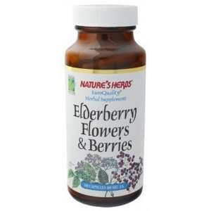  Natures Herbs Elderberry Flower & Berry 100 CP Health 