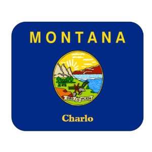  US State Flag   Charlo, Montana (MT) Mouse Pad Everything 