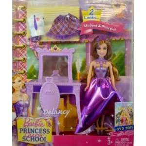    Barbie Mini Kingdom Princess Charm School Delancy: Toys & Games