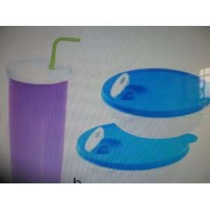 Tupperware Spring Lunch Set with Insulated Tumbler and Two Crystalwave 