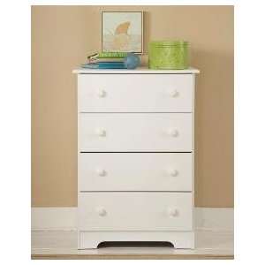 New Visions by Lane My Space, My Place 4 Drawer Chest in White:  