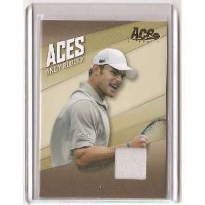  Andy Roddick   2007 Aces Authentic Event Worn Piece of a 