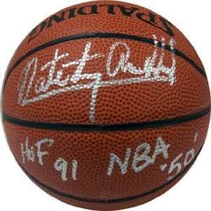   Archibald HOF 91 NBA 50 Autographed / Signed Mini Spalding Basketball