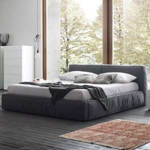  Twist Bed Size: Queen, Finish: Soft Grey: Furniture 