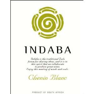  Indaba Chenin Blanc 2010 750ML: Grocery & Gourmet Food