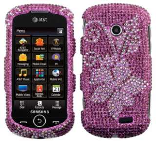 Samsung Solstice II Crystal Bling Cellphone Case Cover  