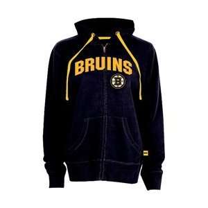   Boston Bruins Womens Vintage Pride Hooded Sweatshirt   Boston Bruins