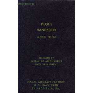   Aircraft Factory N3N 3 Flight Handbook Manual Naval Aircraft Factory
