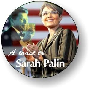   To Sarah Palin Going Rouge Refrigerator Magnet Button Political 2012