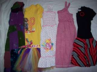 Girls Sz.6 Lot of 5 Summer & Spring Play Dresses Disney Bonnie Jean 