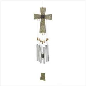   LORDS PRAYER WINDCHIME CHRISTIAN MELODIOUS METAL TUBE 