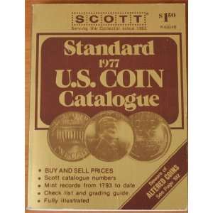   Scott Standard 1977 U.S. Coin Catalogue Scott Publishing Co. Books