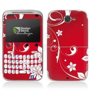   Skins for HTC ChaCha   Christmas Heart Design Folie: Electronics