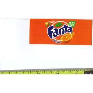Magnum, Small Rectangle Size Fanta Orange Logo Soda Vending Machine 