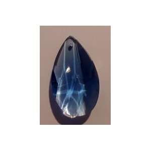  38mm Feng Shui Sapphire Blue Teardrop Crystal Prisms 