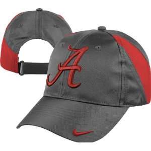   Youth Grey/Red Nike Training Camp Adjustable Cap