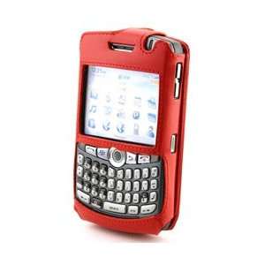  Sena 211606 Red Leather LeatherSkin Case for BlackBerry 