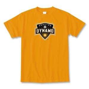  Houston Dynamo 08 Crest Soccer T Shirt: Sports & Outdoors
