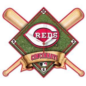    MLB Cincinnati Reds High Definition Clock: Sports & Outdoors