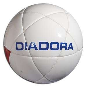  Diadora Astro Match Soccer Ball (White/Red) Sports 