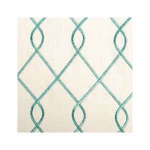  Trellis/lattice Aqua by Duralee Fabric Arts, Crafts 